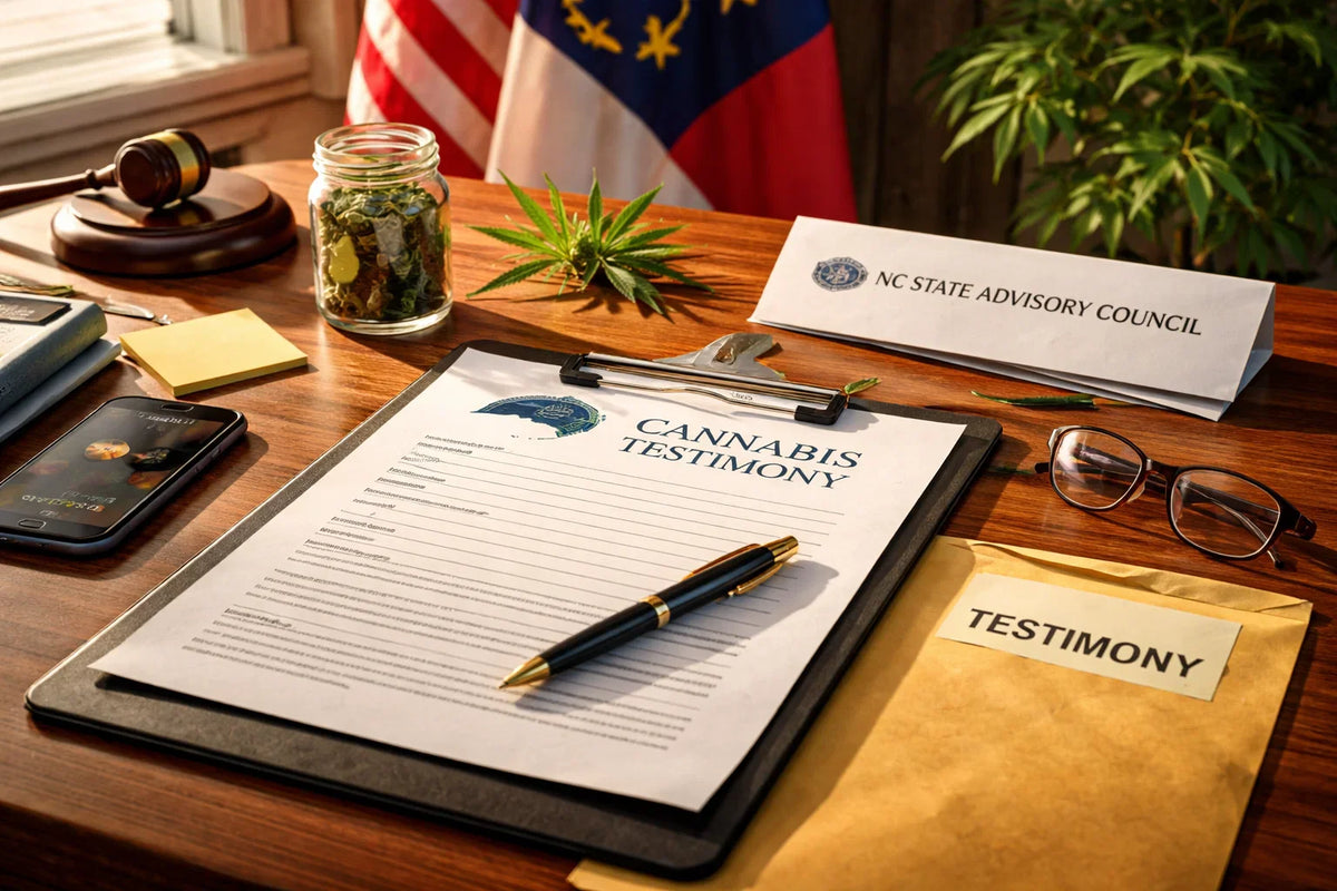NC State Advisory Council on Cannabis: How to Submit Your Testimony Before the 2026 Deadline.