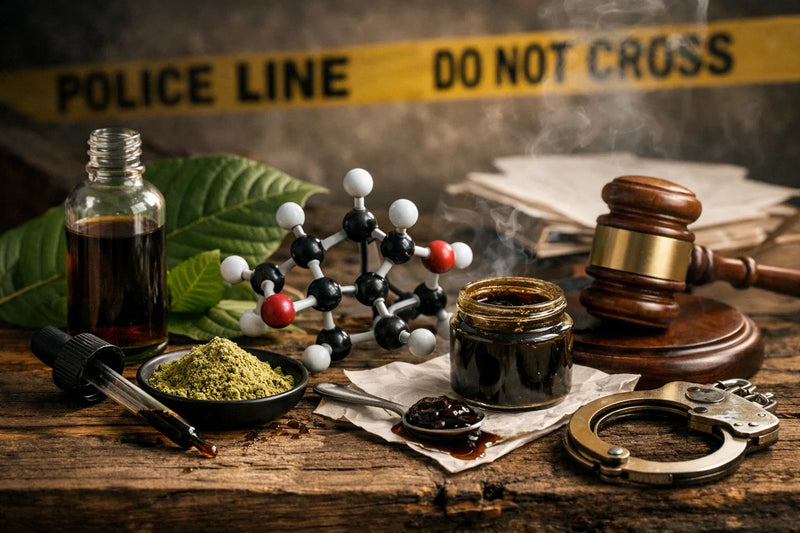 The 7-Hydroxymitragynine (7-OH) Crisis: Why Potent Extracts are Triggering New Bans?