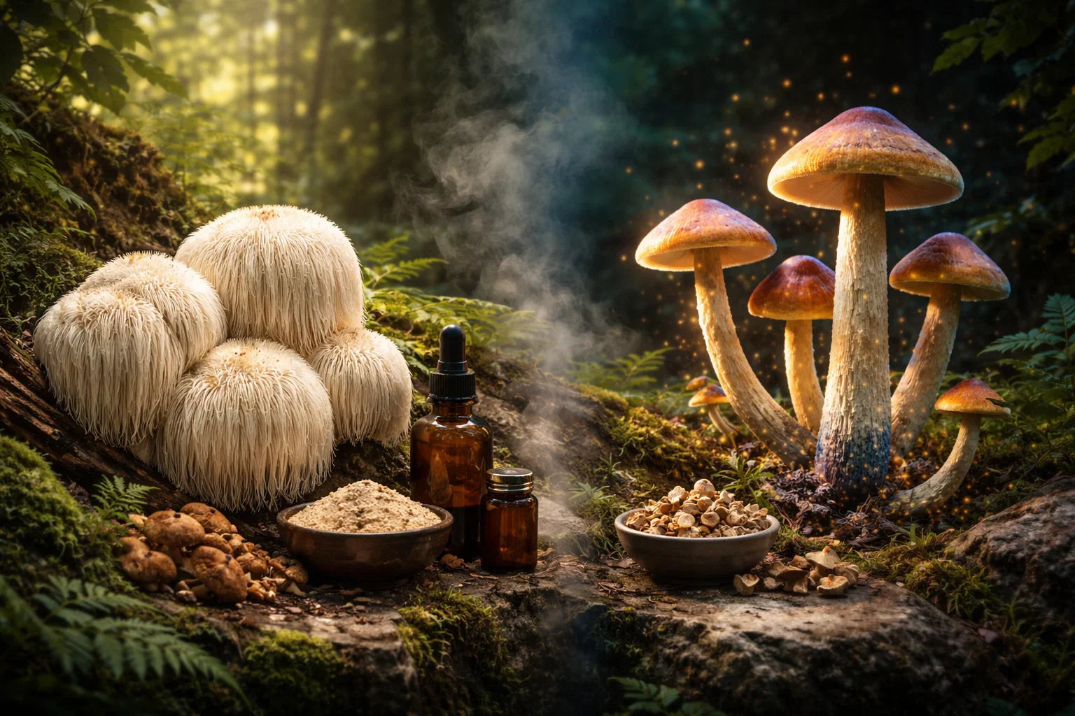 Functional Mushrooms vs. Psychedelics: Lion's Mane