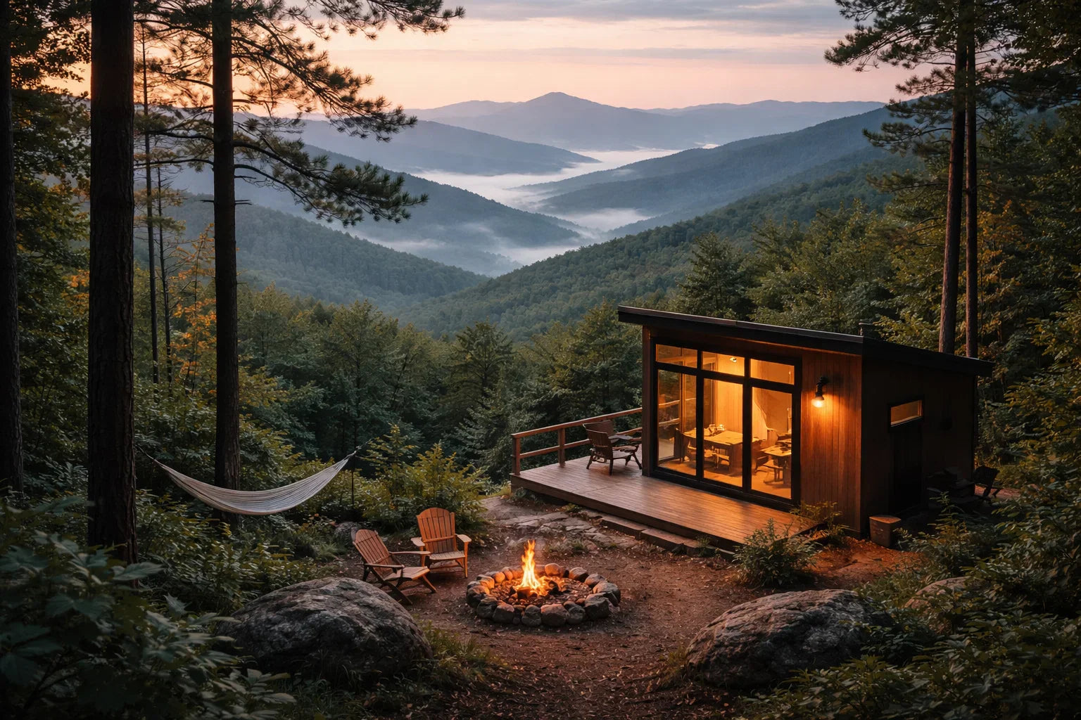 The Rise of "Micro-Retreats" in the Blue Ridge Mountains