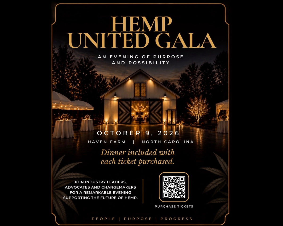 Hemp United Gala flyer