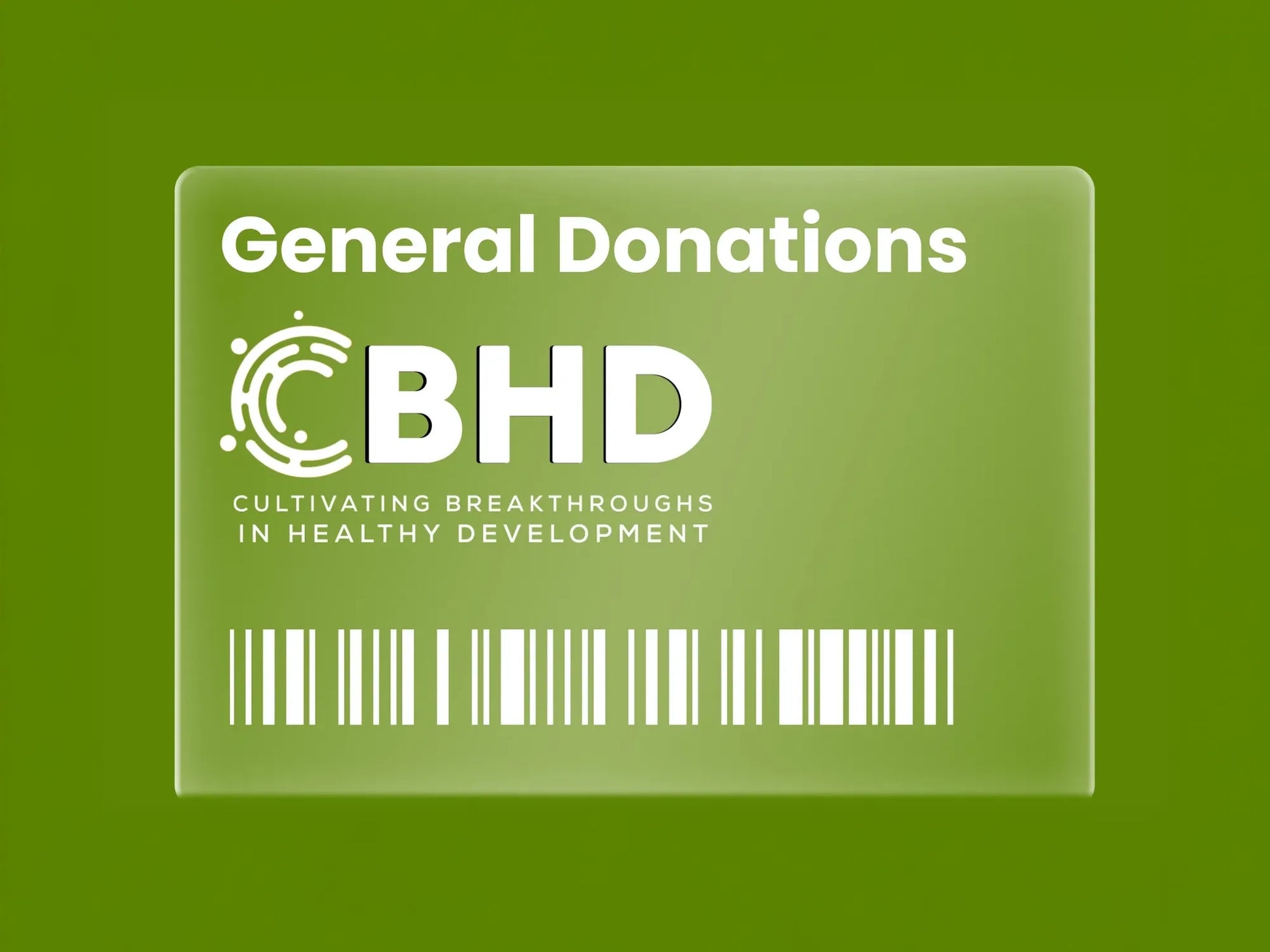 CBHD Donation $1.00-$1,000,000
